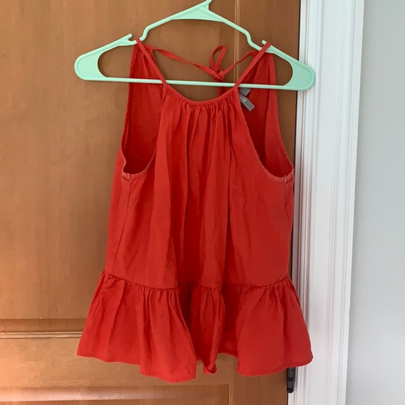 Red/coral tank top ASOS - Picture 1 of 3